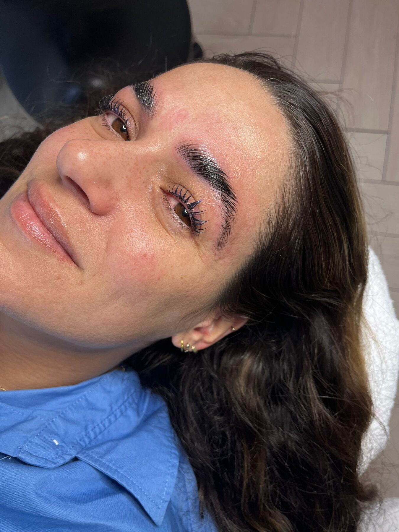 Resultaat brow lamination bij Madamster